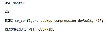 Backup Compression