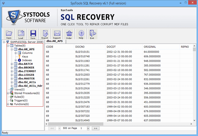 How to Open MDF Database 5.5