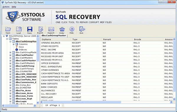 Recover SQL Files 5.5