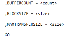 Buffer Count