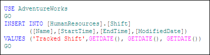 Track data changes In SQL Server